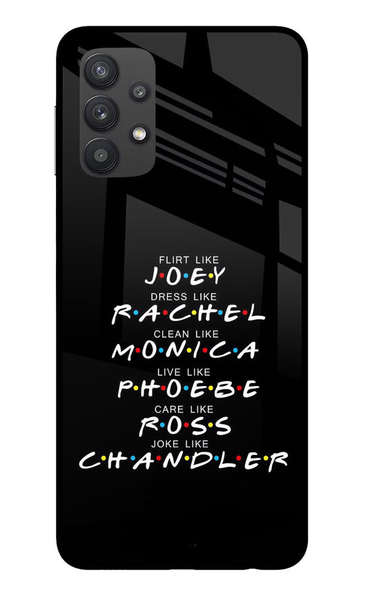 FRIENDS Character Samsung M32 5G Glass Case