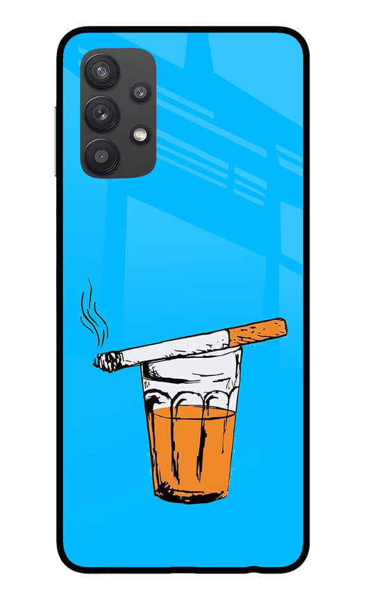 Chai Sutta Samsung M32 5G Glass Case