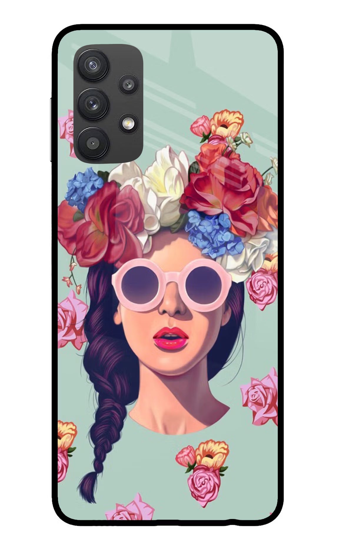 Pretty Girl Samsung M32 5G Glass Case
