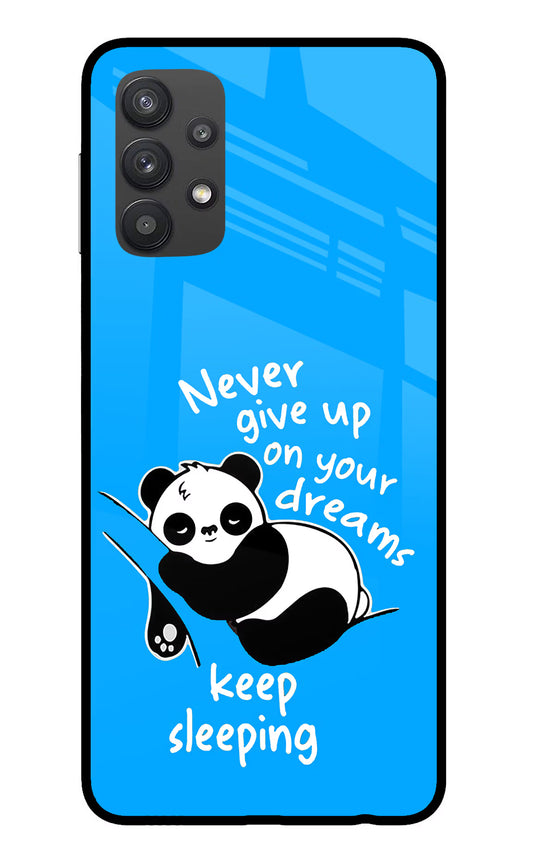 Keep Sleeping Samsung M32 5G Glass Case