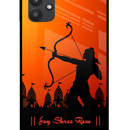 Lord Ram - 4 Samsung M32 5G Glass Case Back Cover by Casekaro