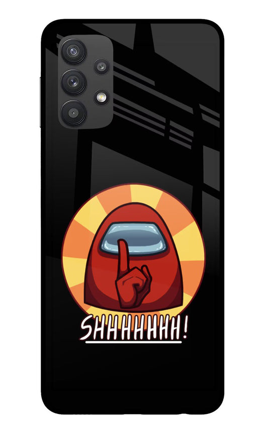 Among Us Shhh! Samsung M32 5G Glass Case
