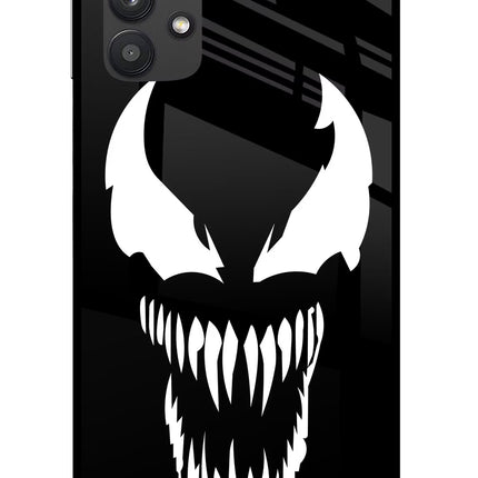 Venom Samsung M32 5G Glass Case Back Cover by Casekaro