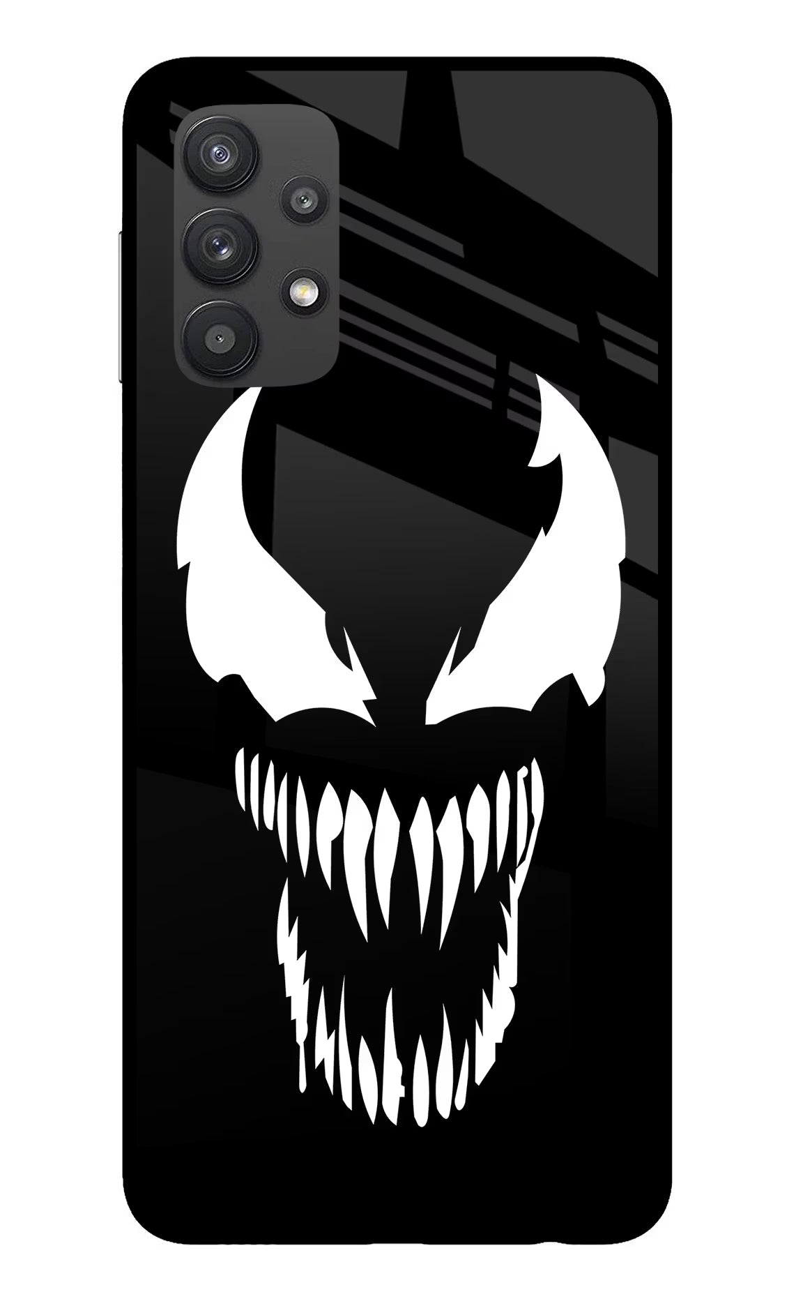 Venom Samsung M32 5G Glass Case Back Cover by Casekaro