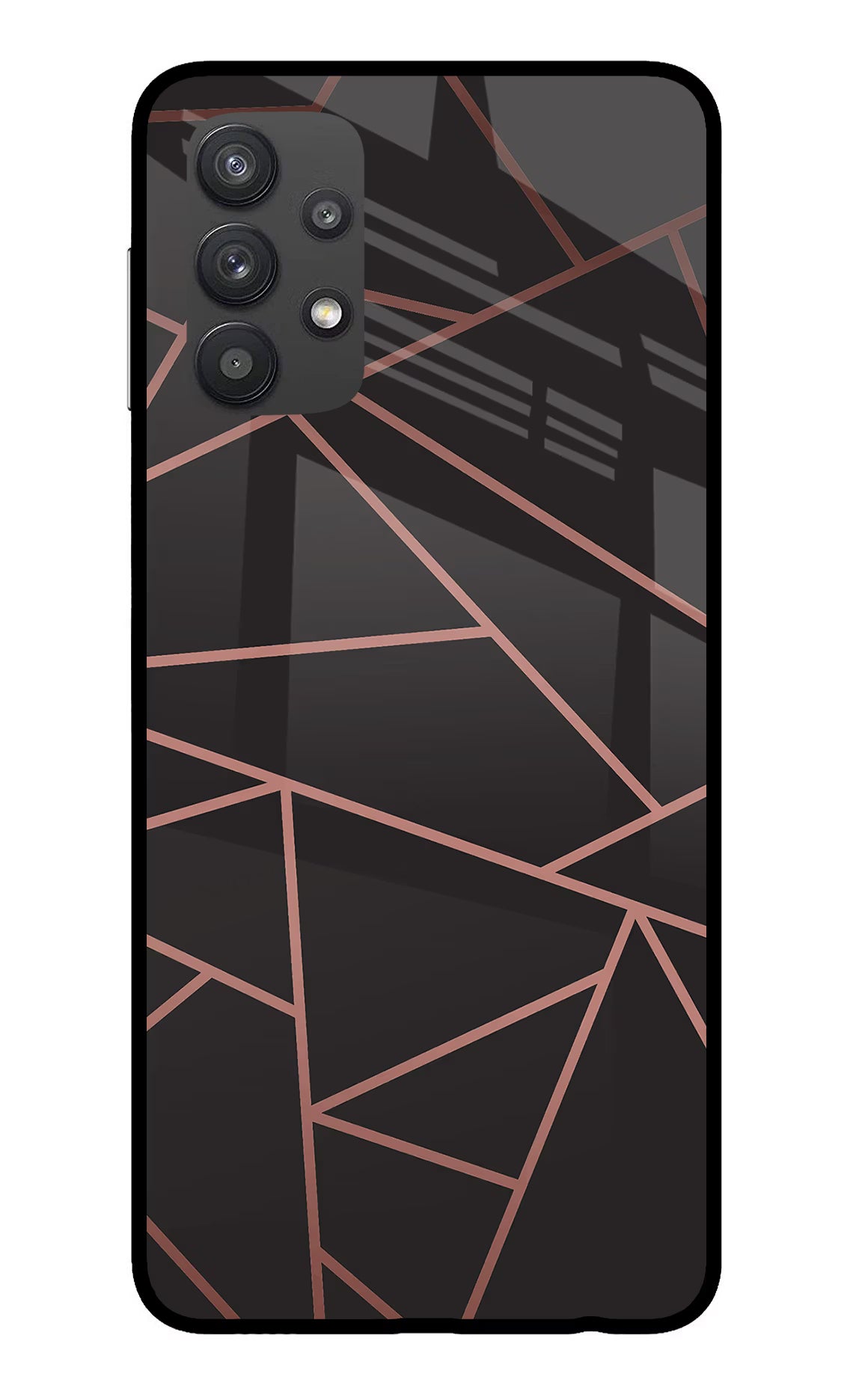 Geometric Pattern Samsung M32 5G Glass Case