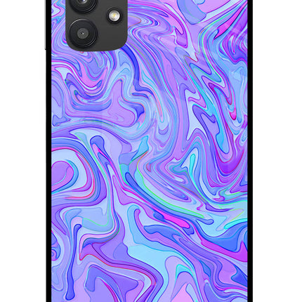 Glitter Samsung M32 5G Glass Case Back Cover by Casekaro
