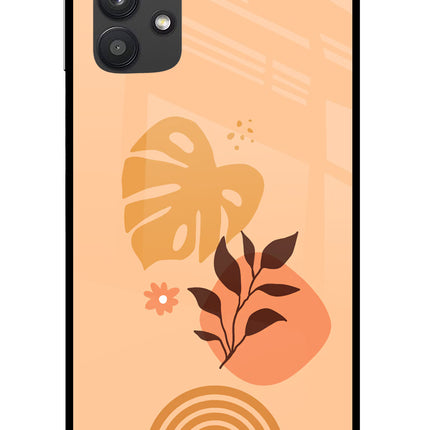 Bohemian Art Samsung M32 5G Glass Case Back Cover by Casekaro