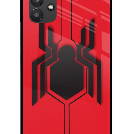 Spider Samsung M32 5G Glass Case Back Cover by Casekaro