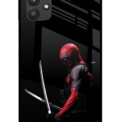 Deadpool Samsung M32 5G Glass Case Back Cover by Casekaro