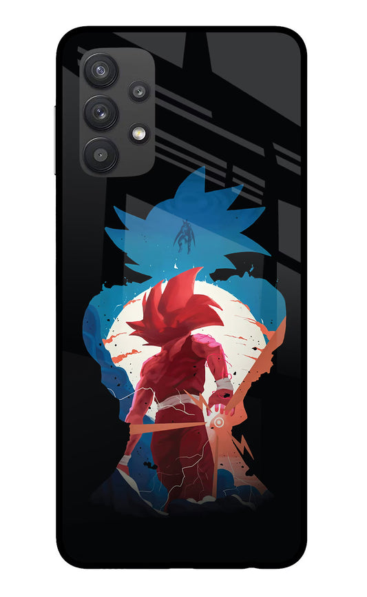 Goku Samsung M32 5G Glass Case