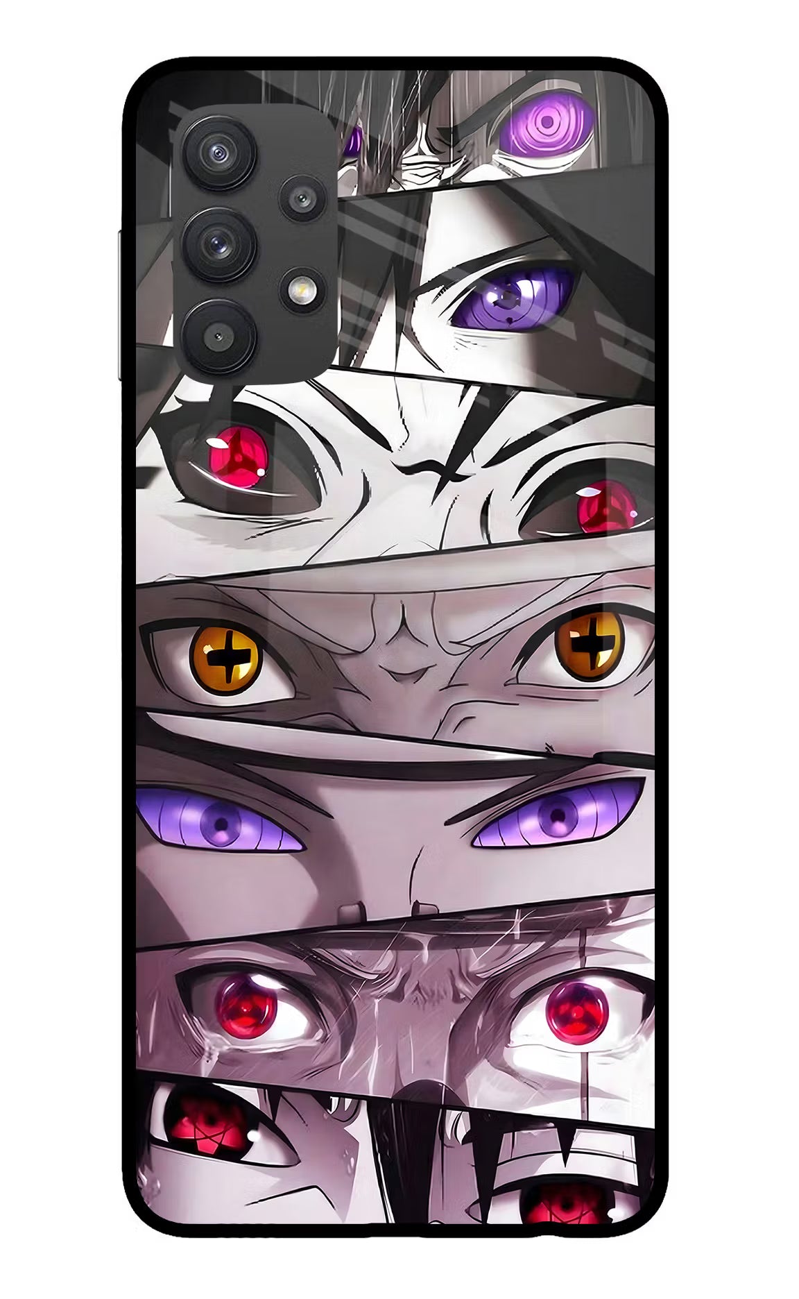 Naruto Anime Samsung M32 5G Glass Case Back Cover by Casekaro