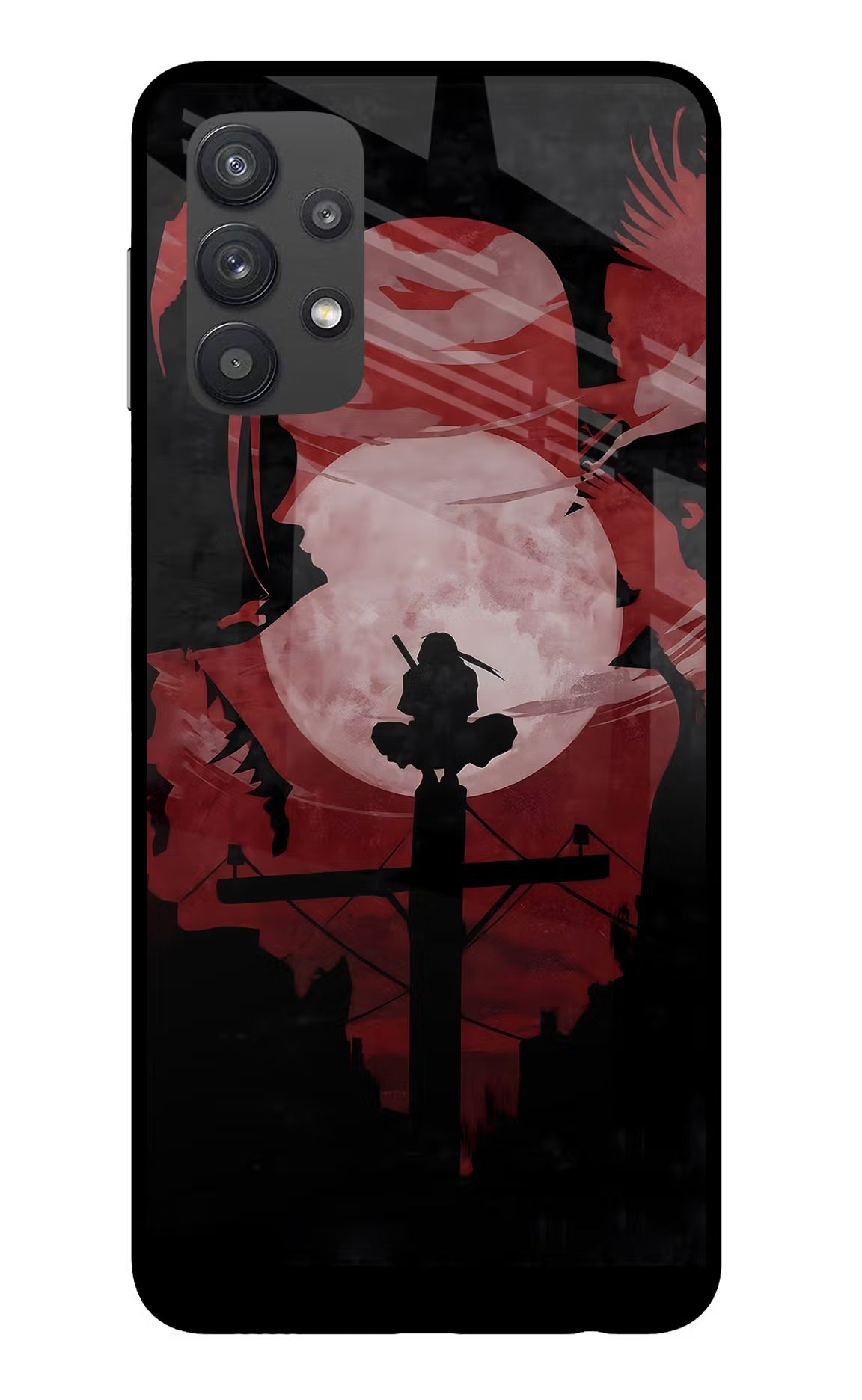 Naruto Anime Samsung M32 5G Glass Case Back Cover by Casekaro