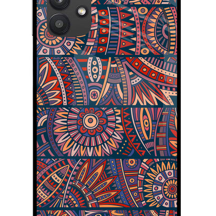 African Culture Design Samsung M32 5G Glass Case Back Cover by Casekaro