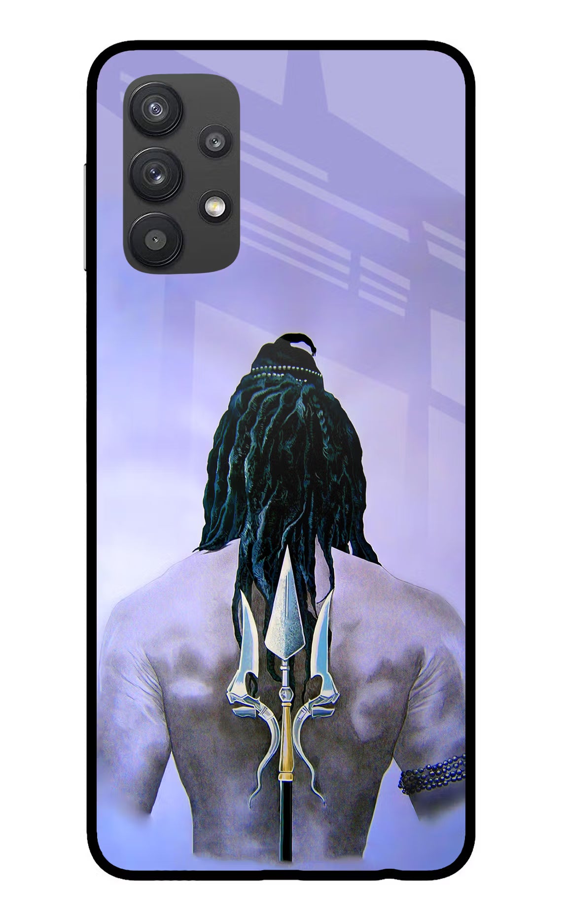 Shiva Samsung M32 5G Glass Case Back Cover by Casekaro