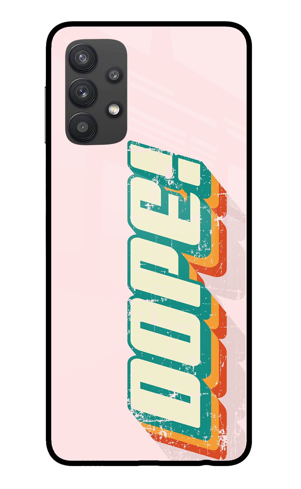 Dope Samsung M32 5G Glass Case Back Cover by Casekaro