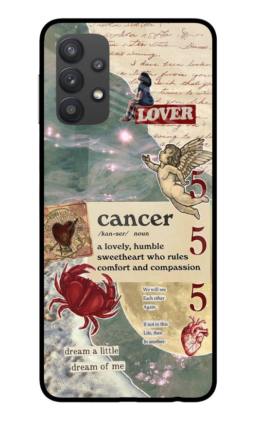 Cancer Zodiac Samsung M32 5G Glass Case