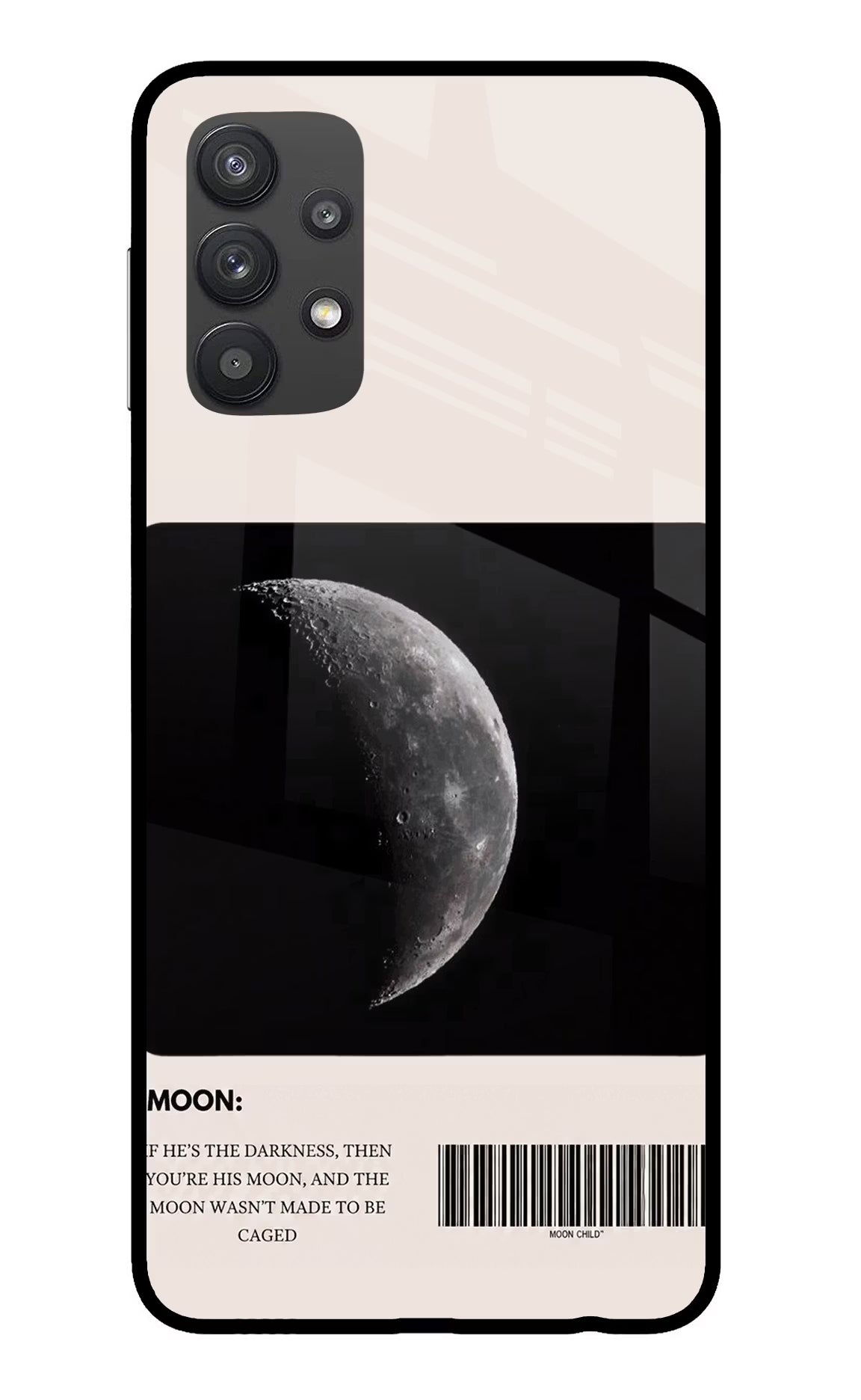 Moon Phase Samsung M32 5G Glass Case