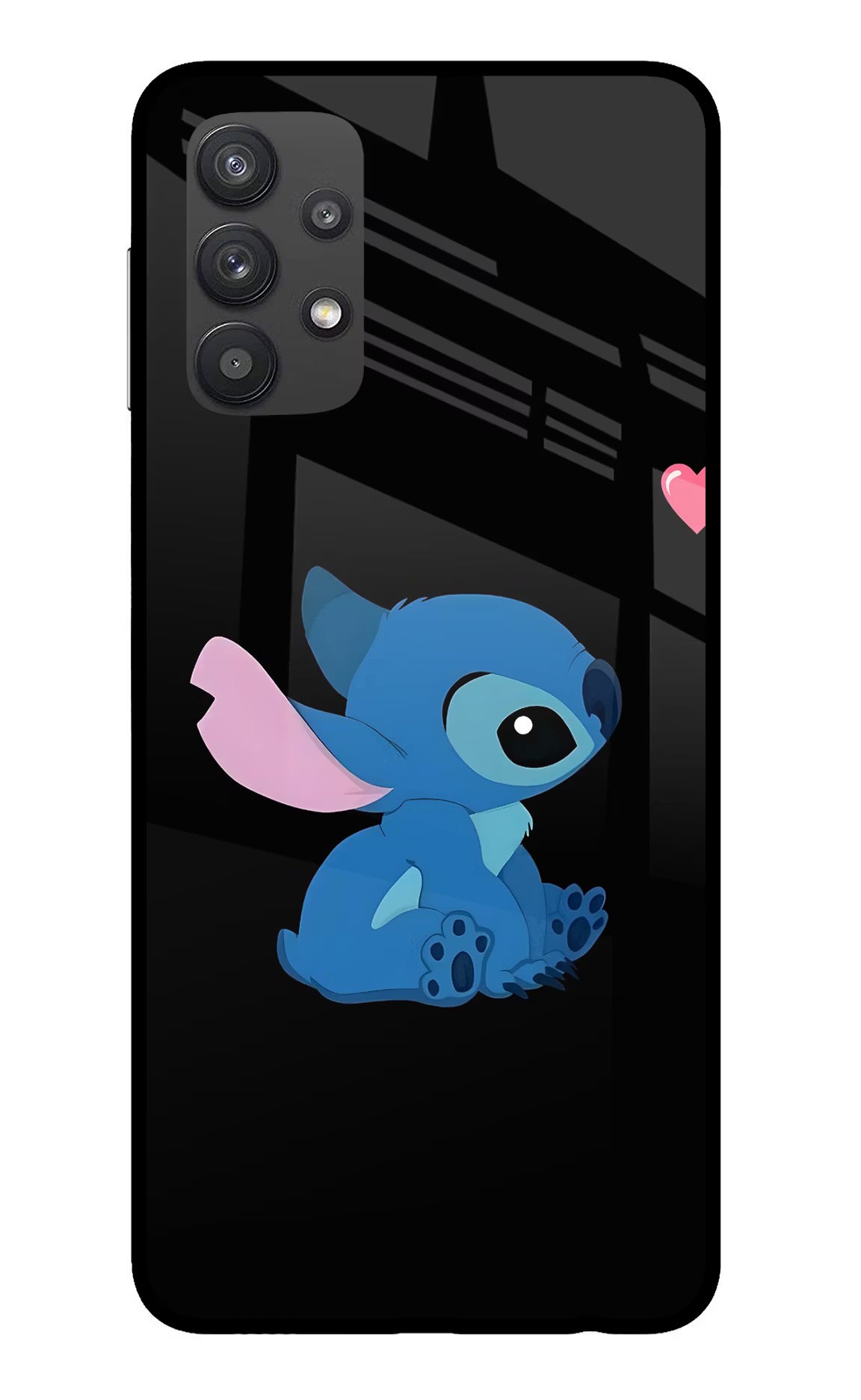 Stitch Crush Samsung M32 5G Glass Case