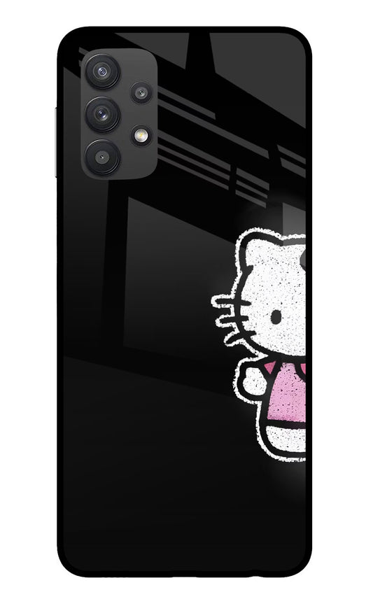 Kitty Charm Samsung M32 5G Glass Case