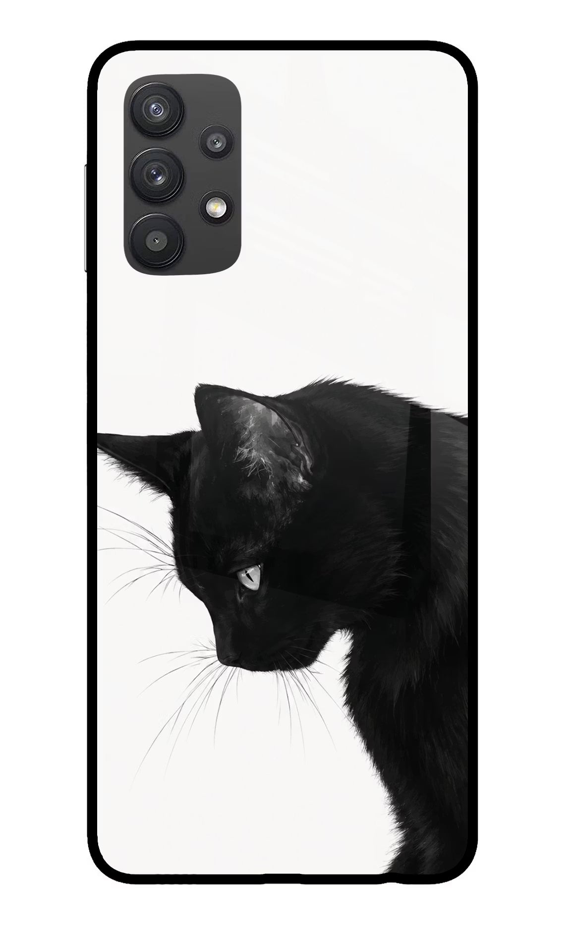 Shadow Gaze Samsung M32 5G Glass Case