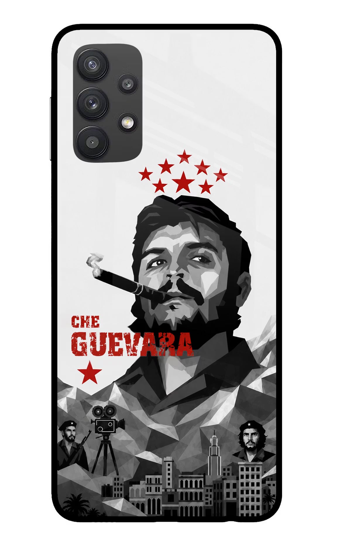 Che Guevara Iconic Samsung M32 5G Glass Case