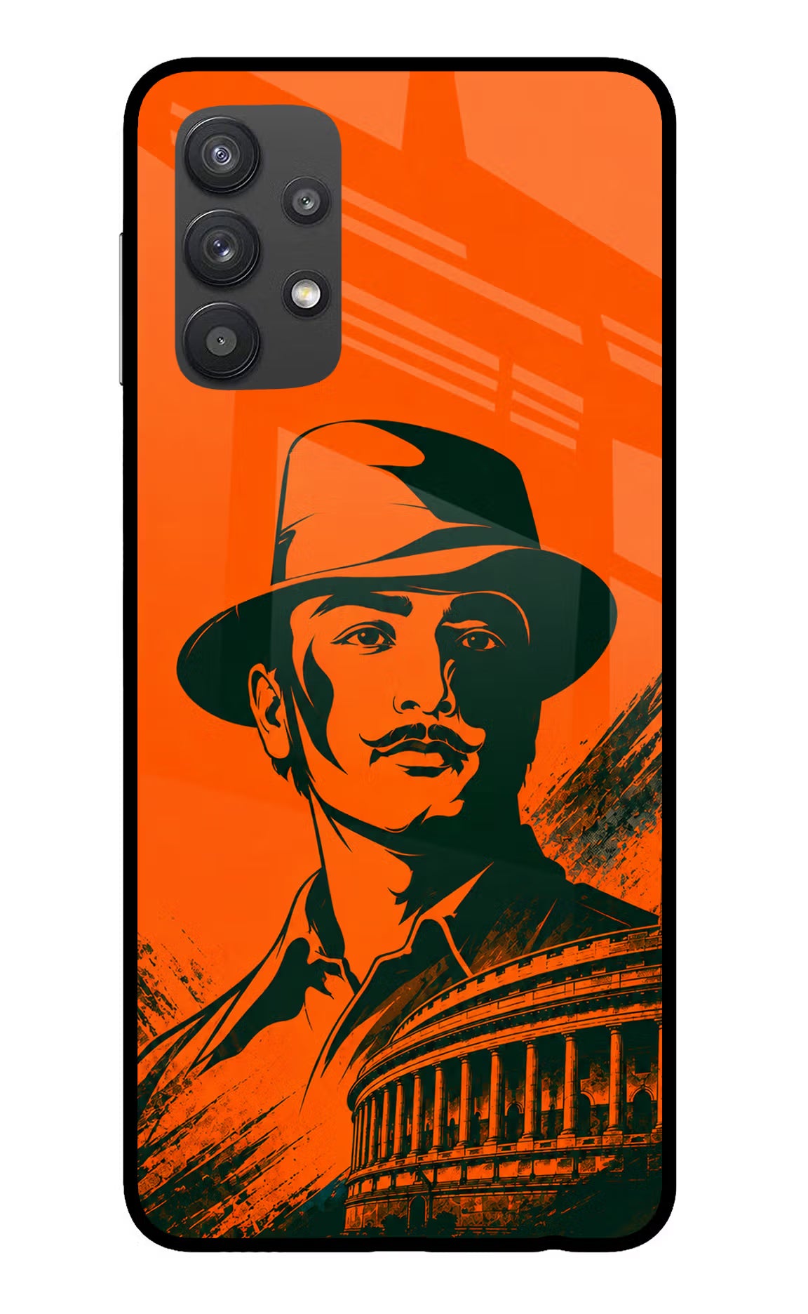 Bhagat Singh Legacy Samsung M32 5G Glass Case
