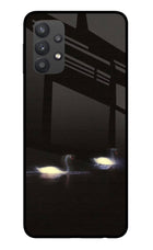 Silent Swans Samsung M32 5G Glass Case