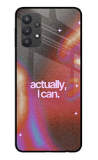 Pink Aura Samsung M32 5G Glass Case