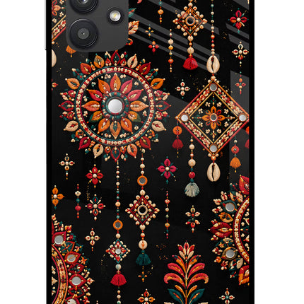 Boho Noir Samsung M32 5G Glass Case