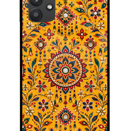 Sunlit Aura Samsung M32 5G Glass Case