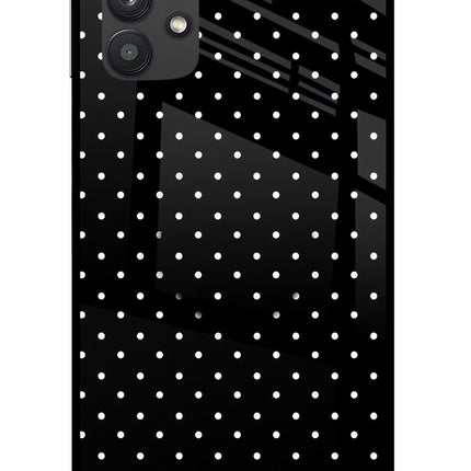 White Dots Samsung M32 5G Pop Case by Casekaro