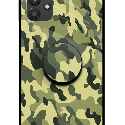 Camouflage Samsung M32 5G Pop Case by Casekaro