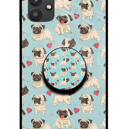 Pug Dog Samsung M32 5G Pop Case by Casekaro