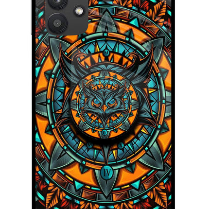 Angry Owl Samsung M32 5G Pop Case by Casekaro