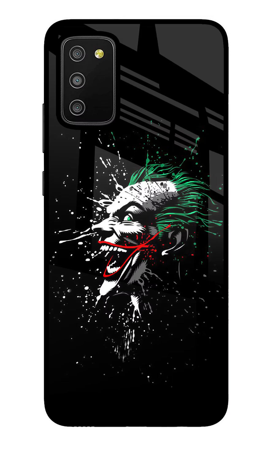 Joker Samsung M02s Back Cover, Glass case