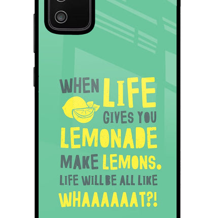 Quote Samsung M02s Glass Case