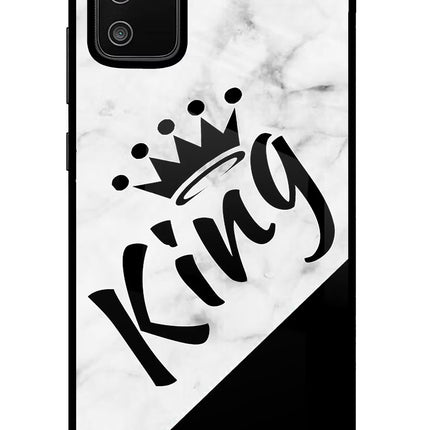 King Samsung M02s Glass Case