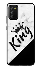 King Samsung M02s Glass Case