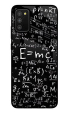Physics Formula Samsung M02s Glass Case