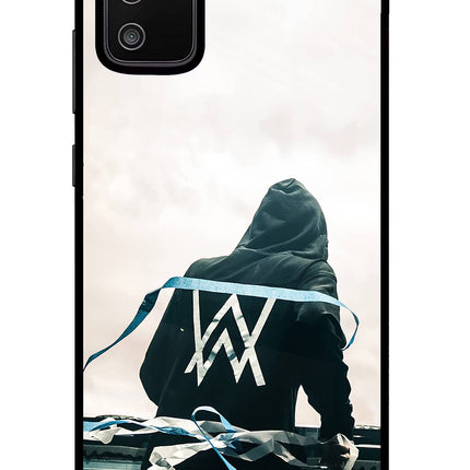 Alan Walker Samsung M02s Glass Case