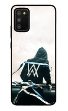 Alan Walker Samsung M02s Glass Case
