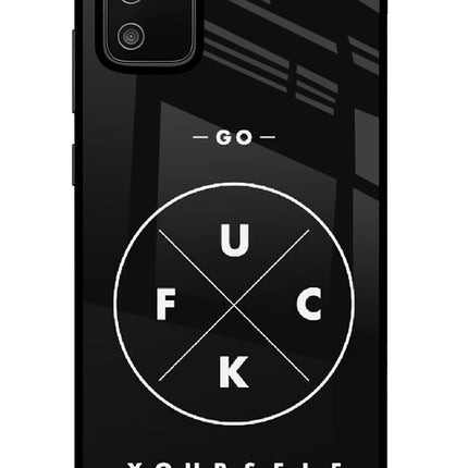 Go Fuck Yourself Samsung M02s Glass Case