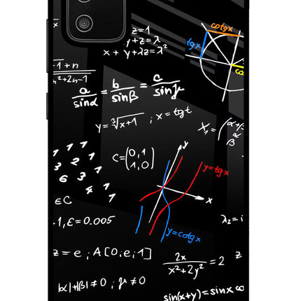 Mathematics Formula Samsung M02s Glass Case