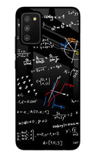 Mathematics Formula Samsung M02s Glass Case