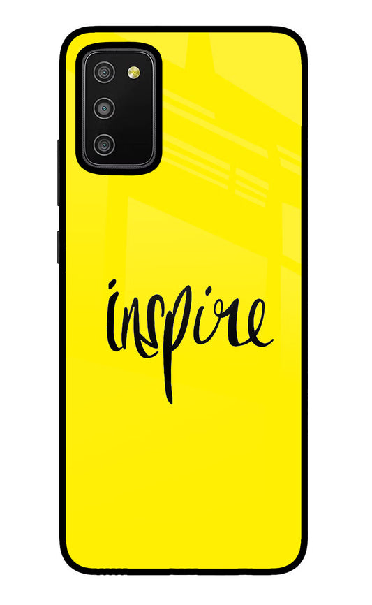 Inspire Samsung M02s Glass Case
