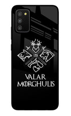 Valar Morghulis | Game Of Thrones Samsung M02s Glass Case