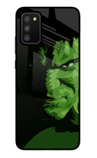 HULK Samsung M02s Glass Case