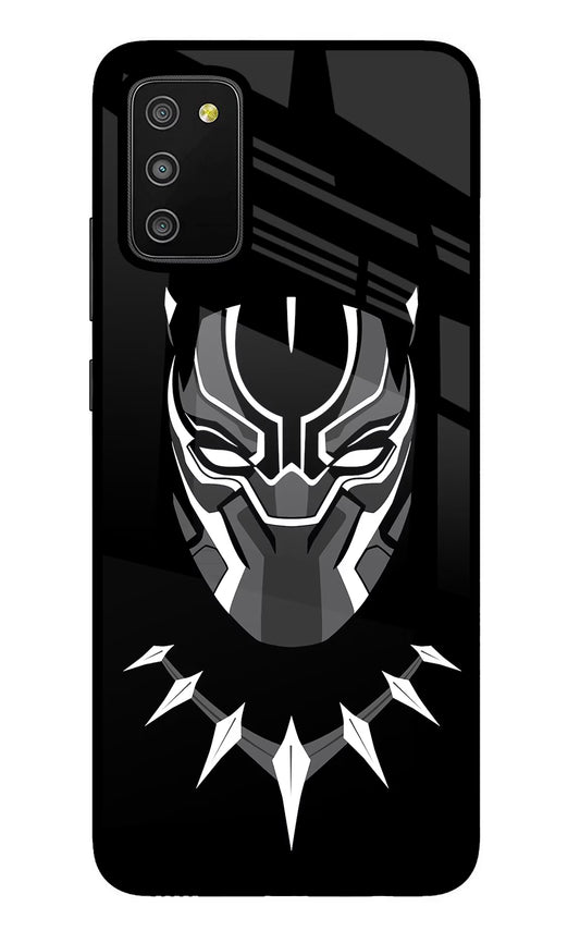 Black Panther Samsung M02s Glass Case