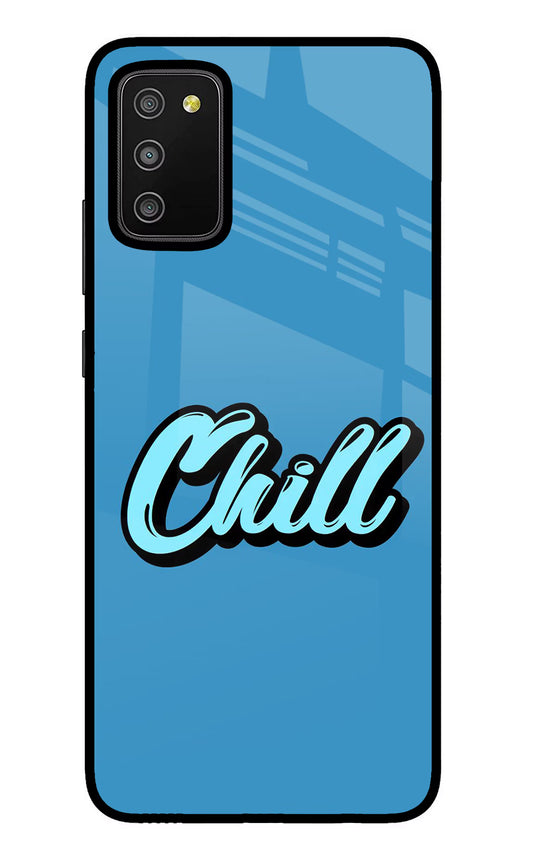 Chill Samsung M02s Glass Case