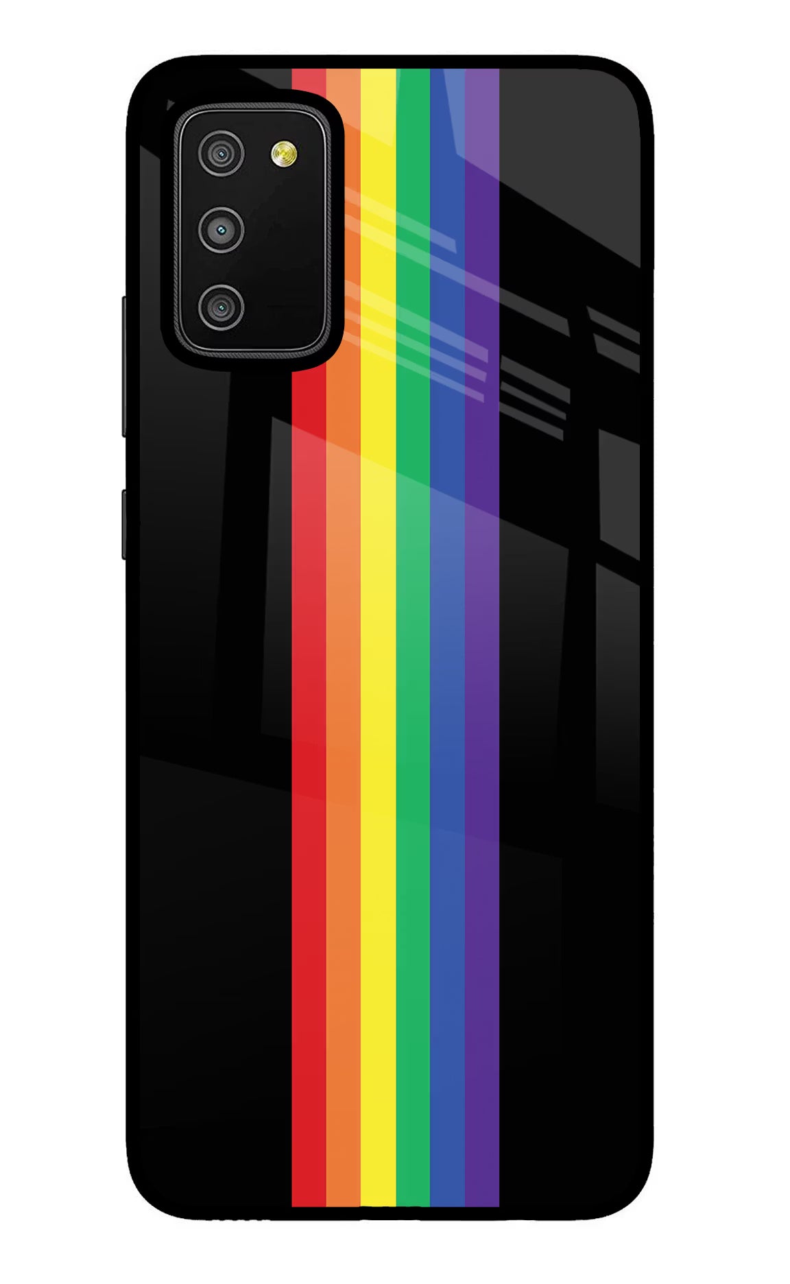 Pride Samsung M02s Glass Case Back Cover by Casekaro
